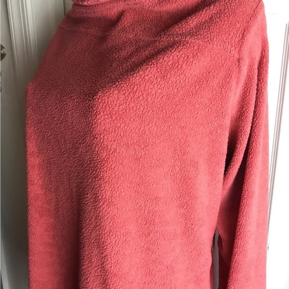 Roaman's Women Sweater Fleece Tunic Coral Boat Neck-PLUS SIZE 3X - Picture 3 of 7